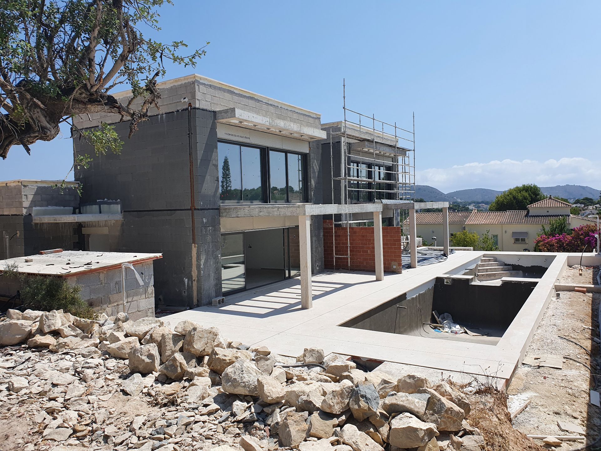 Semi-detached new build project, Moraira