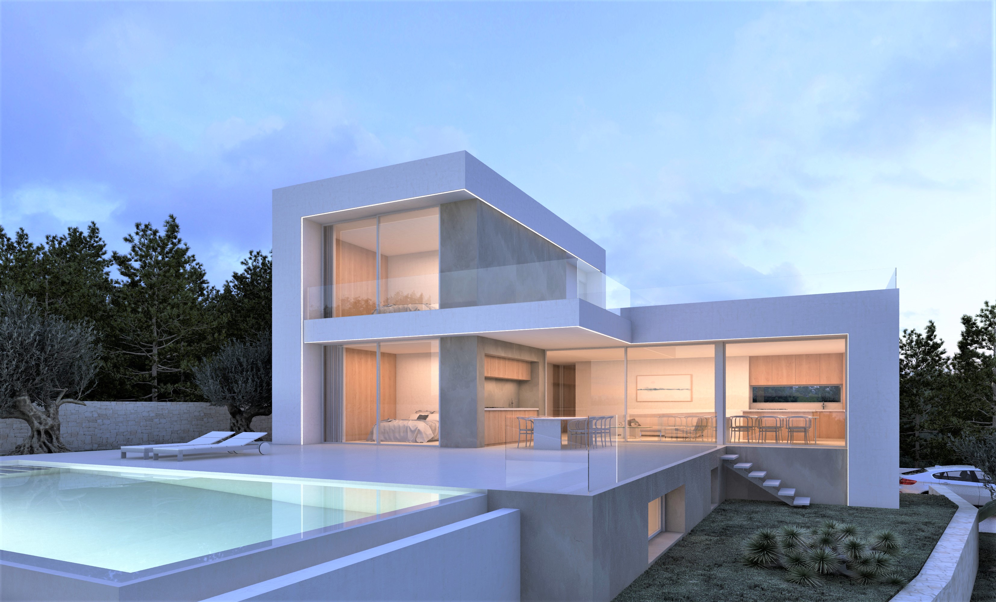 A new build project in Benissa Costa